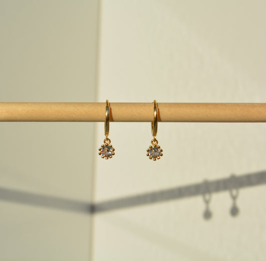 Gold Droplet Earring