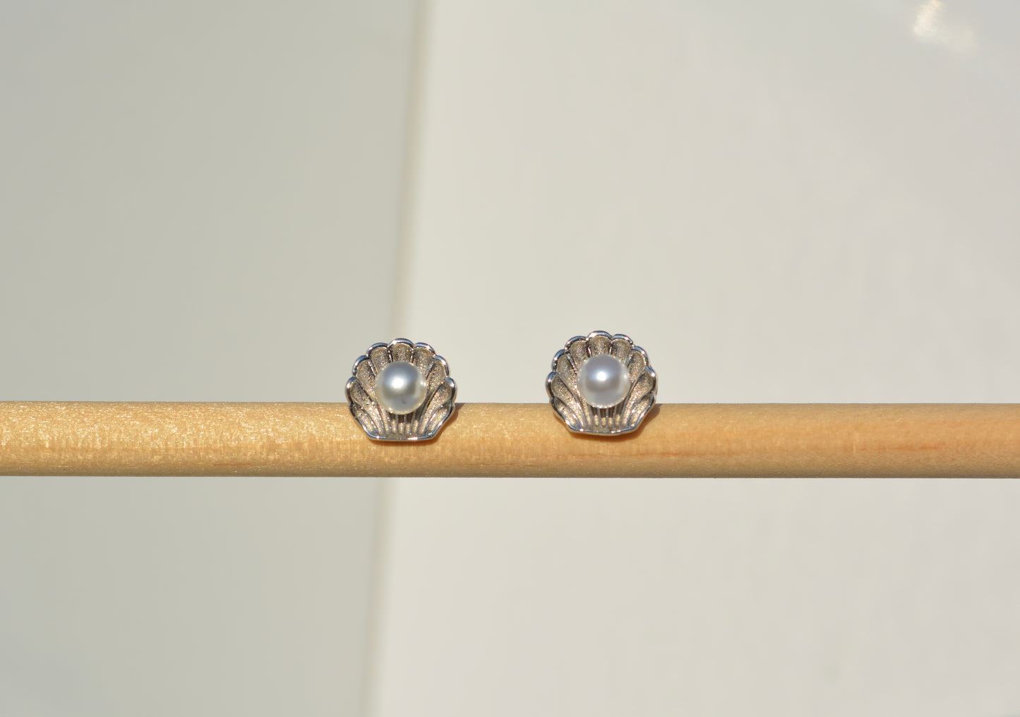 Calico Pearl stud Earrings