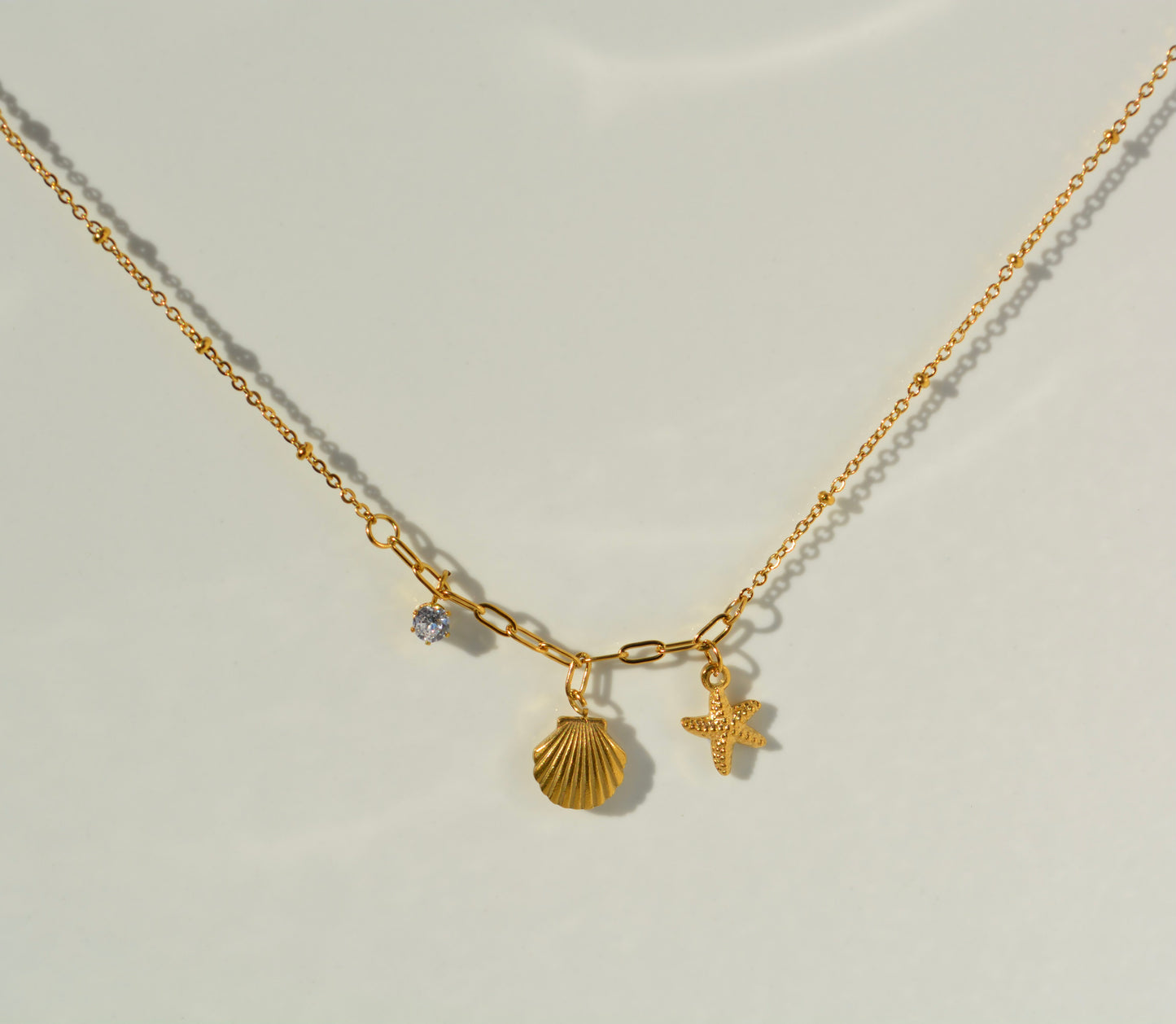 3 Sea Charm Necklace