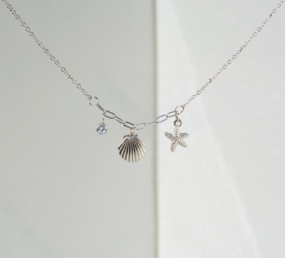 3 Sea Charm Necklace