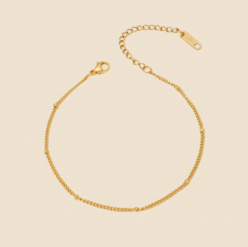 Golden Knotted Bracelet