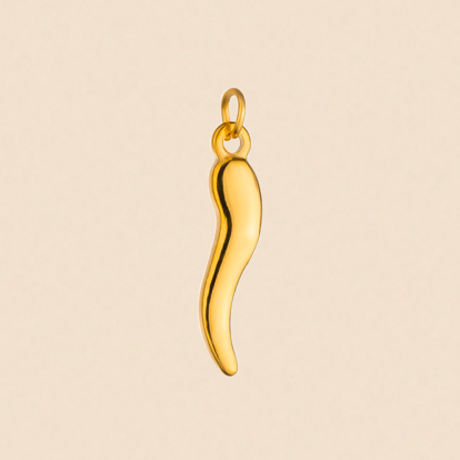 Gold Chilli Charm