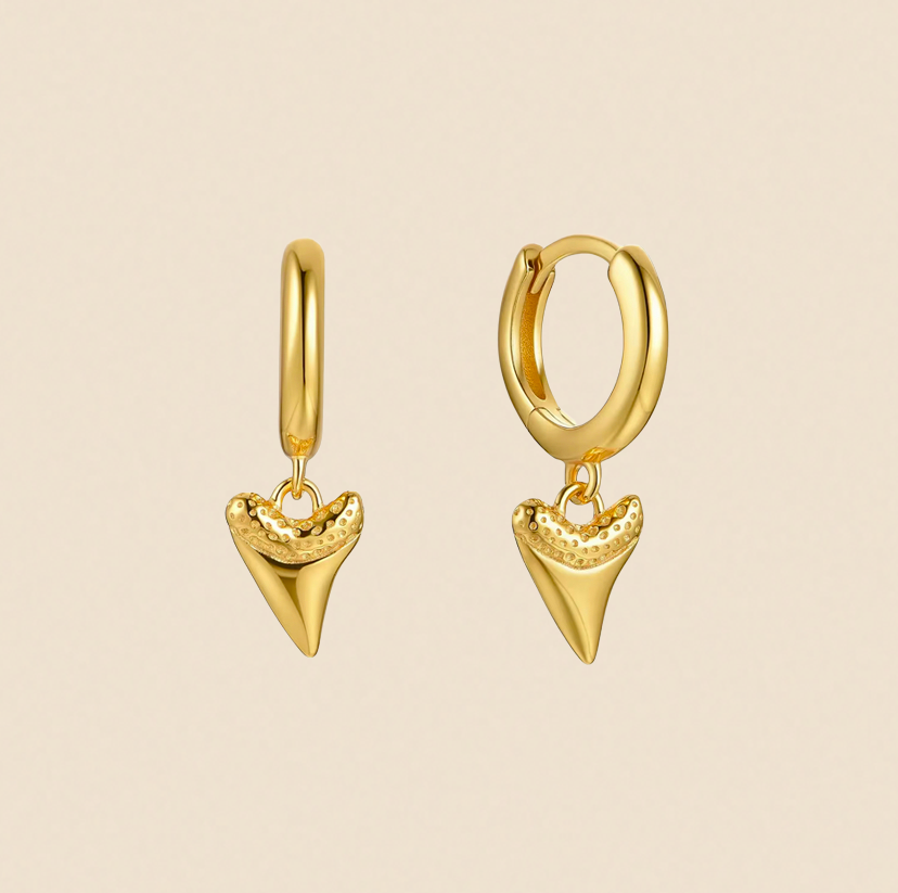 Shark Tooth Earrings